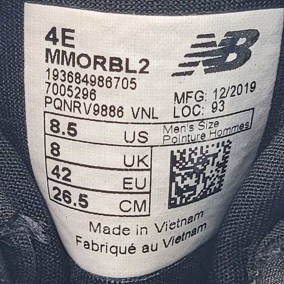 New Balance Fresh Foam More Running Shoes Mens Size 8.5 4E Blue - MMORBL2 main image 12